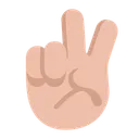 Free Hand Flat Medium Light Icon