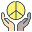 Free Peaceful Peace Symbol Icon