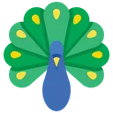 Free Peacock National Bird Bird Icon