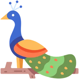 Free Peacock  Icon