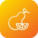 Free Pear Fruit Thanksgiving Icon