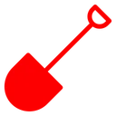 Free Pelle Construction Outils Icon