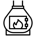 Free Pellet Stove Icon