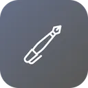 Free Pen Fountain Ink Icon