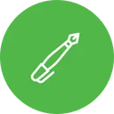 Free Pen Fountain Ink Icon