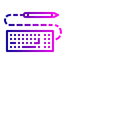 Free Pen Pencil Keyboard Icon