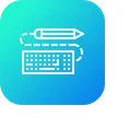 Free Pen Pencil Keyboard Icon