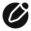 Free Pen New Round Icon