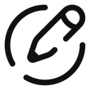 Free Pen new round  Icon