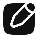 Free Pen New Square Icon