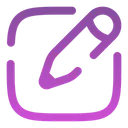 Free Pen new square  Icon