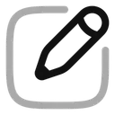 Free Pen new square  Icon
