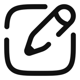 Free Pen new square  Icon