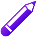 Free Pencil Drawing Study Icon