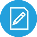 Free Pencil Paper Inernational Icon