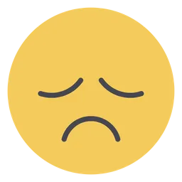 Free Pensive Emoji Icon