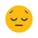 Free Pensive Face Emotion Emoticon Icon