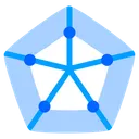 Free Pentagon Pentagons Analytics Icon