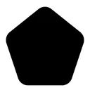 Free Pentagone Forme Design Icon