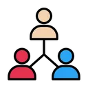 Free Network Connection Group Icon