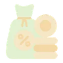 Free Percentage Bag  Icon