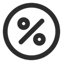 Free Percentage Discount Discount Offer Icon