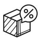 Free Percentage Discount Sale Icon