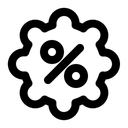 Free Percentage Discount Sale Icon