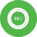 Free Percentage Performance Report Icon