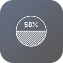 Free Percentage Performance Report Icon