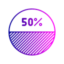 Free Percentage Performance Report Icon