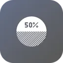 Free Percentage Performance Report Icon