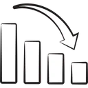 Free Perda Negocios Grafico Ícone