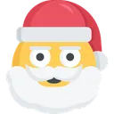 Free Pere Noel Noel Emoji Icône