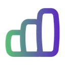 Free Performance Data Graph Bar Icon