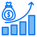 Free Performance Growth Money Icon