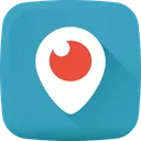 Free Periscope Medias Sociaux Logo Icône