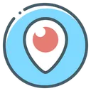 Free Periscope Pin Icône