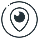 Free Periscope Pin Icône