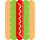 Free Hot Dog Rapido Comida Icono