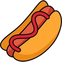 Free Hot dog  Icono