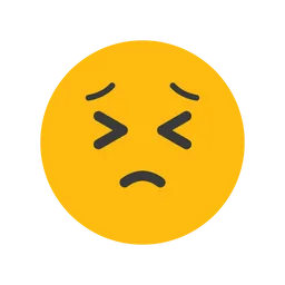 Free Persevering Face Emoji Icon