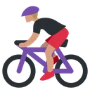 Free Person Radfahren Reiten Symbol