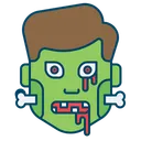 Free Personaje Halloween Frankenstein Icono