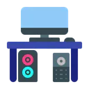 Free Computer Desktop Speaker Icon