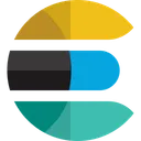 Free Pesquisa Elastica Logotipo De Tecnologia Logotipo De Midia Social Ícone