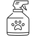 Free Pet Spray  Symbol