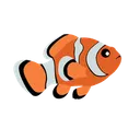 Free Pez Payaso Pez Animal Acuatico Icono
