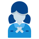 Free Pfadfinder Avatar Frau Symbol