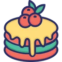 Free Pfannkuchen Kuchen Essen Symbol